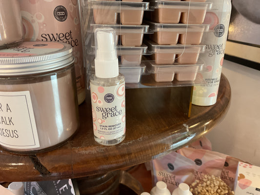 Sweet Grace travel size stain remover