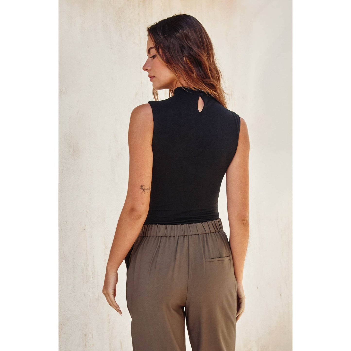 Mock Neck Bodysuit