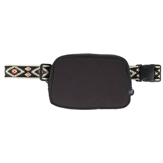 Aztec Patterned Belt Fanny Pack Belt Bag
