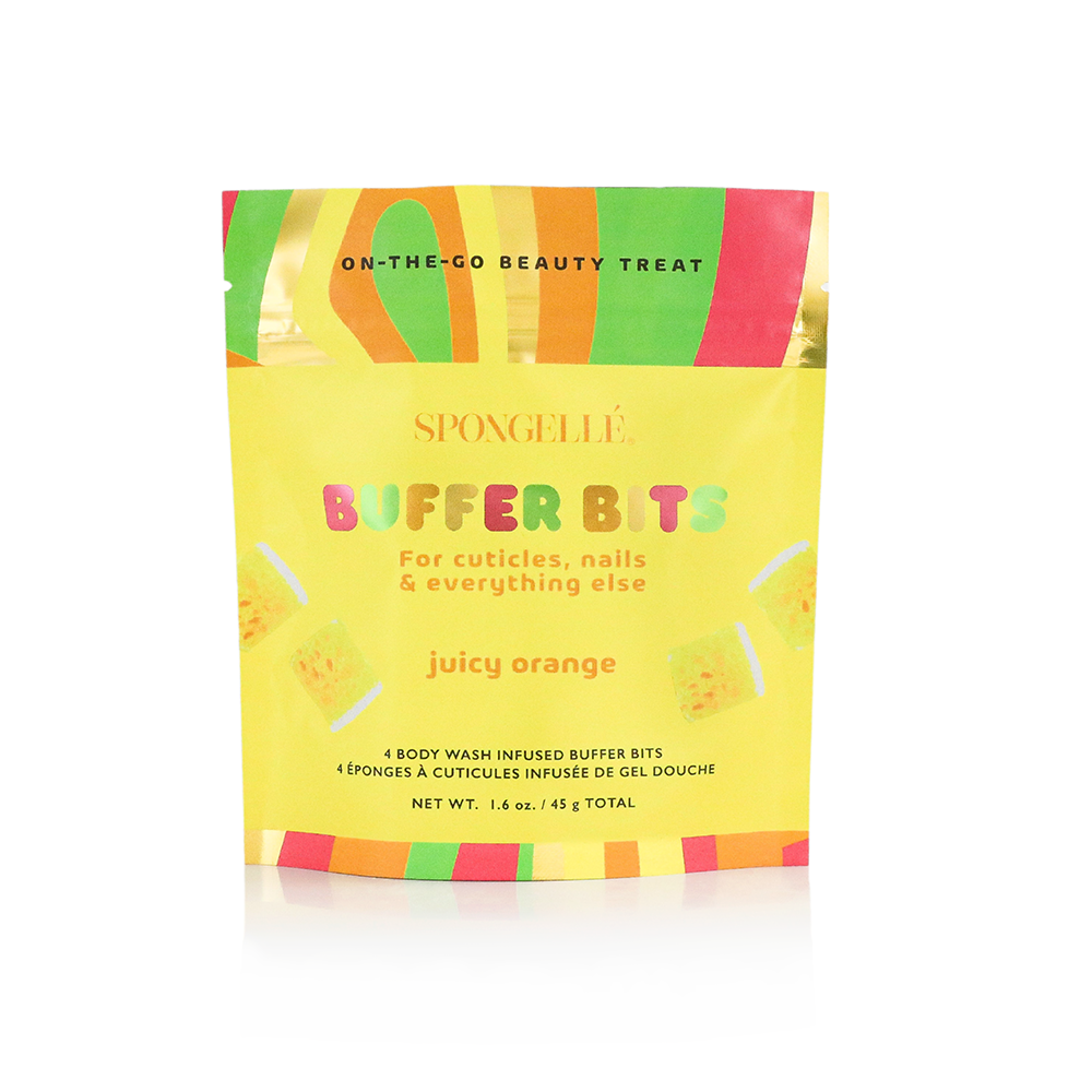 Juicy Orange PediPOP Buffer Bits | Citrus Scented | Salon 