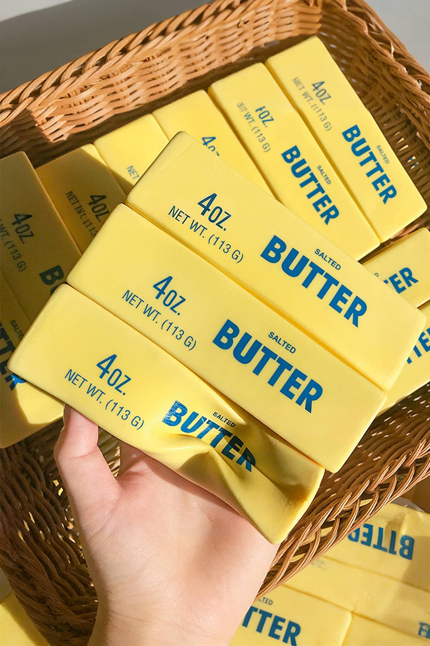 Slow Rising Stress Relief Sensory Butter Sticker Squishy