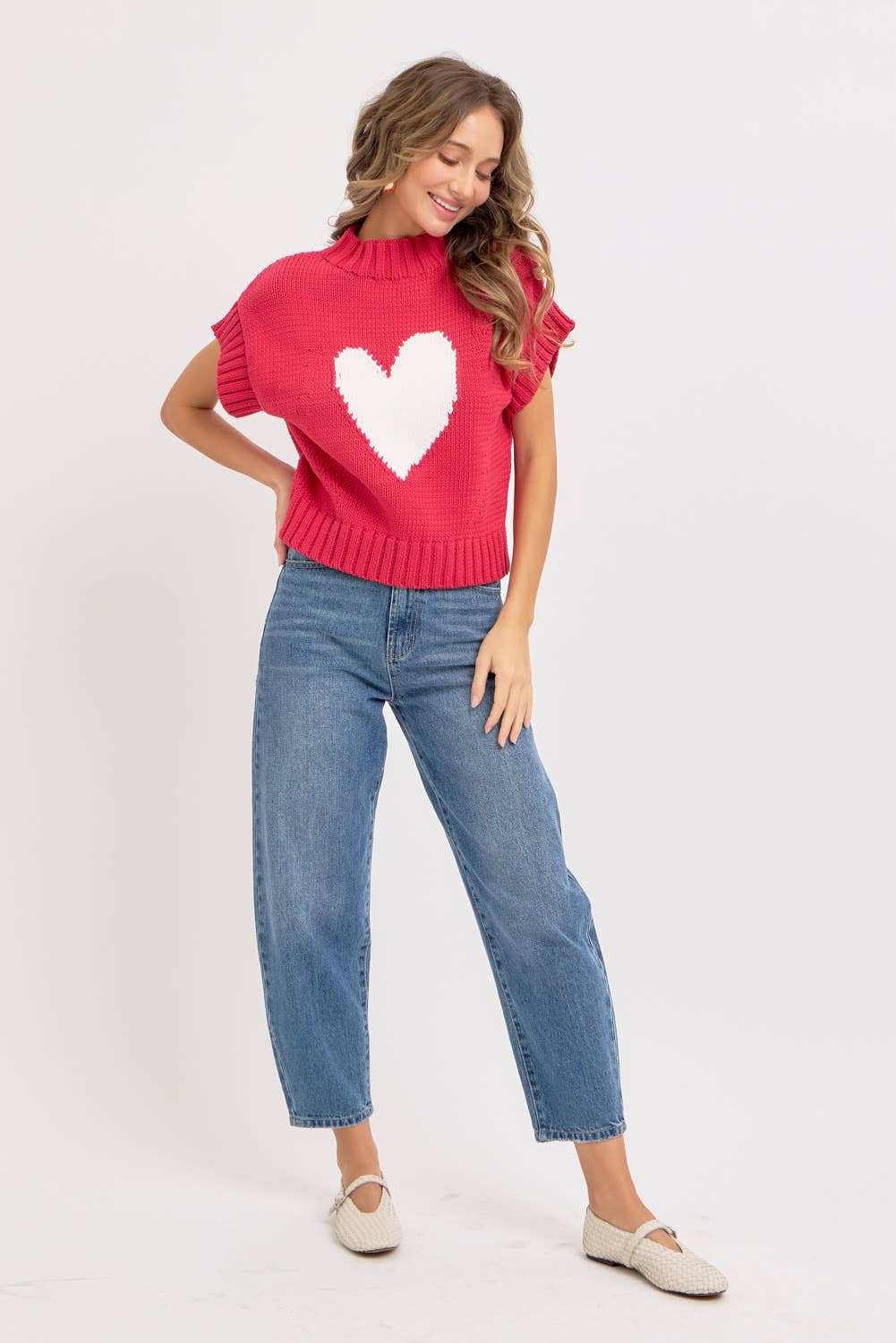 HEART SWEATER VALENTINE