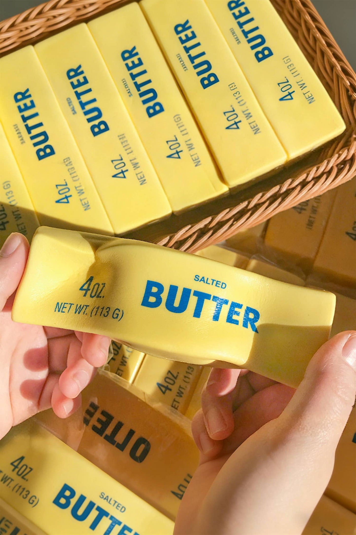 Slow Rising Stress Relief Sensory Butter Sticker Squishy