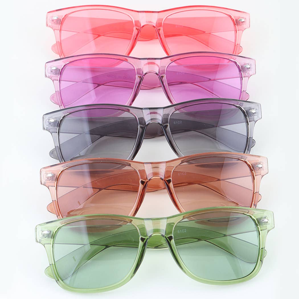 Bright Summer Wayfarer Sunglasses