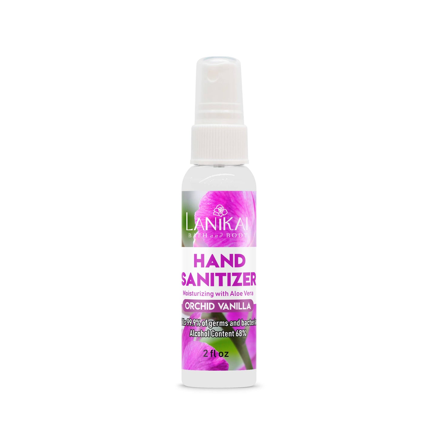 Natural Hand Sanitizer Mist - 2 oz Travel Size