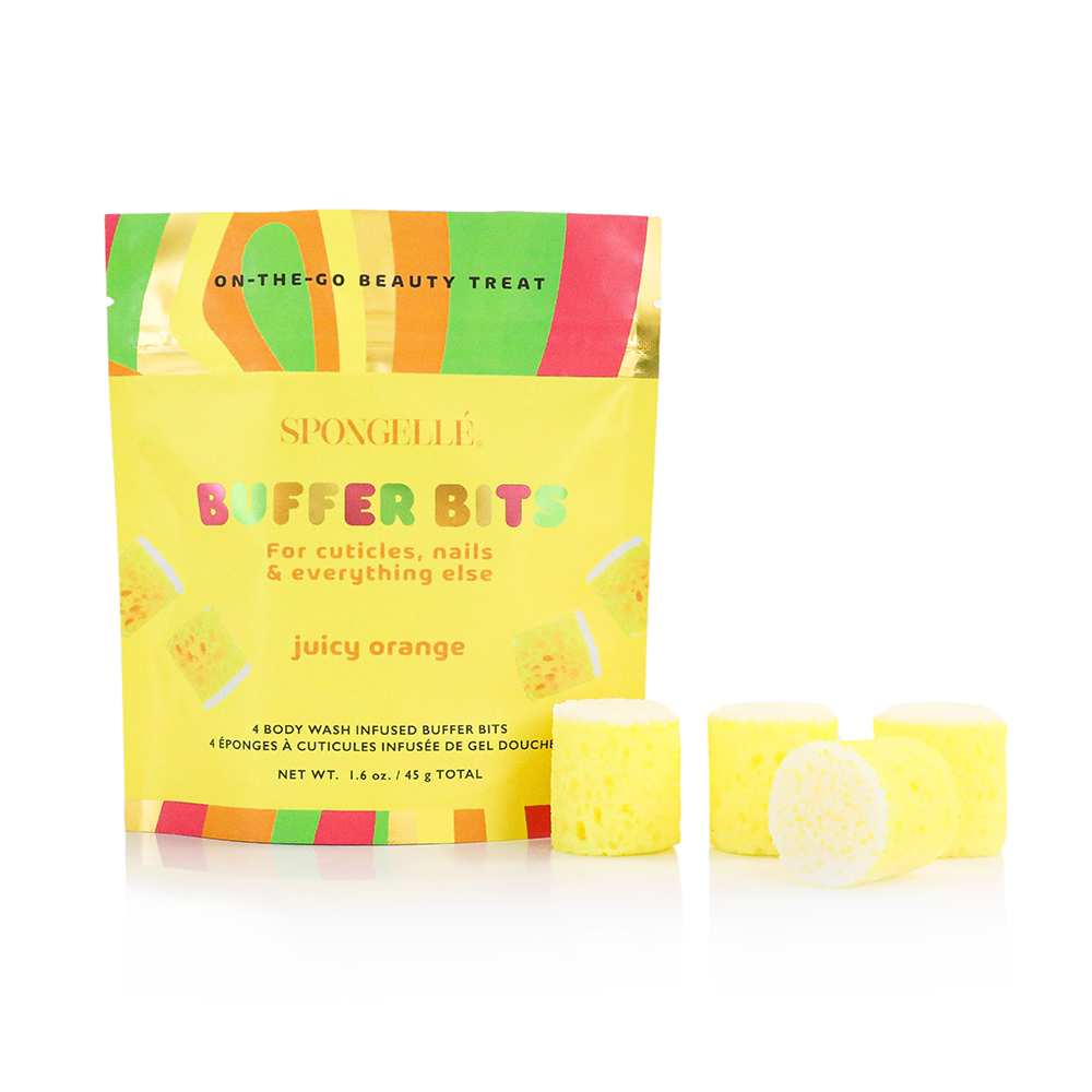 Juicy Orange PediPOP Buffer Bits | Citrus Scented | Salon 