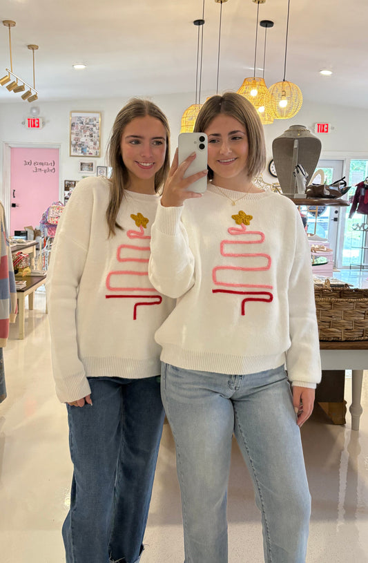 ChristmasTREE ACCENT SWEATER