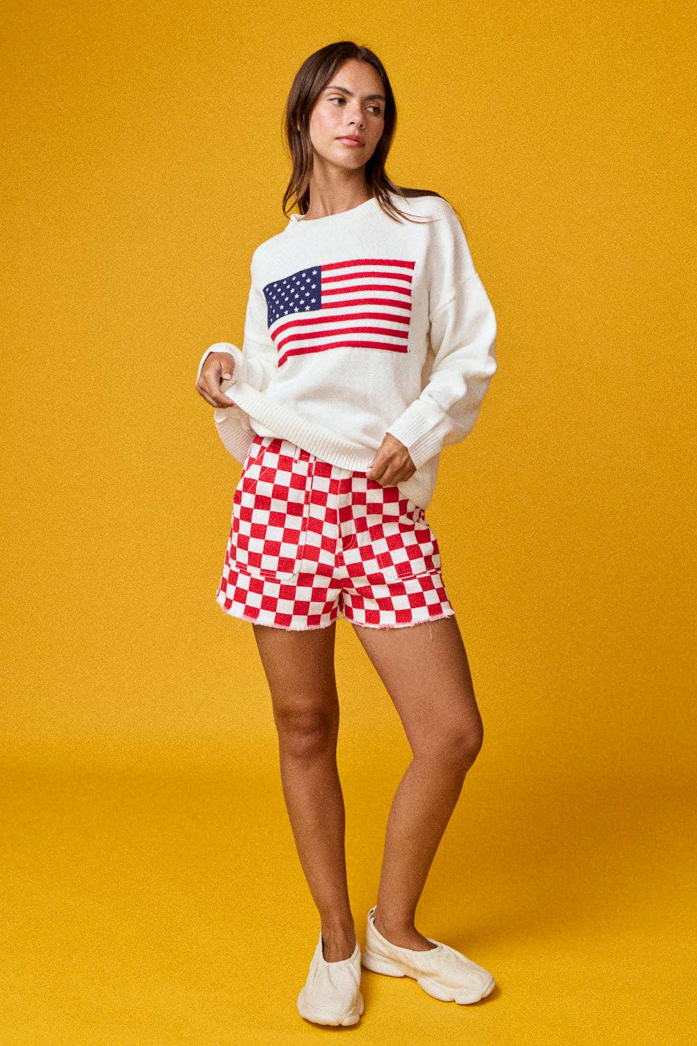 COLLEEN DENIM SHORTS