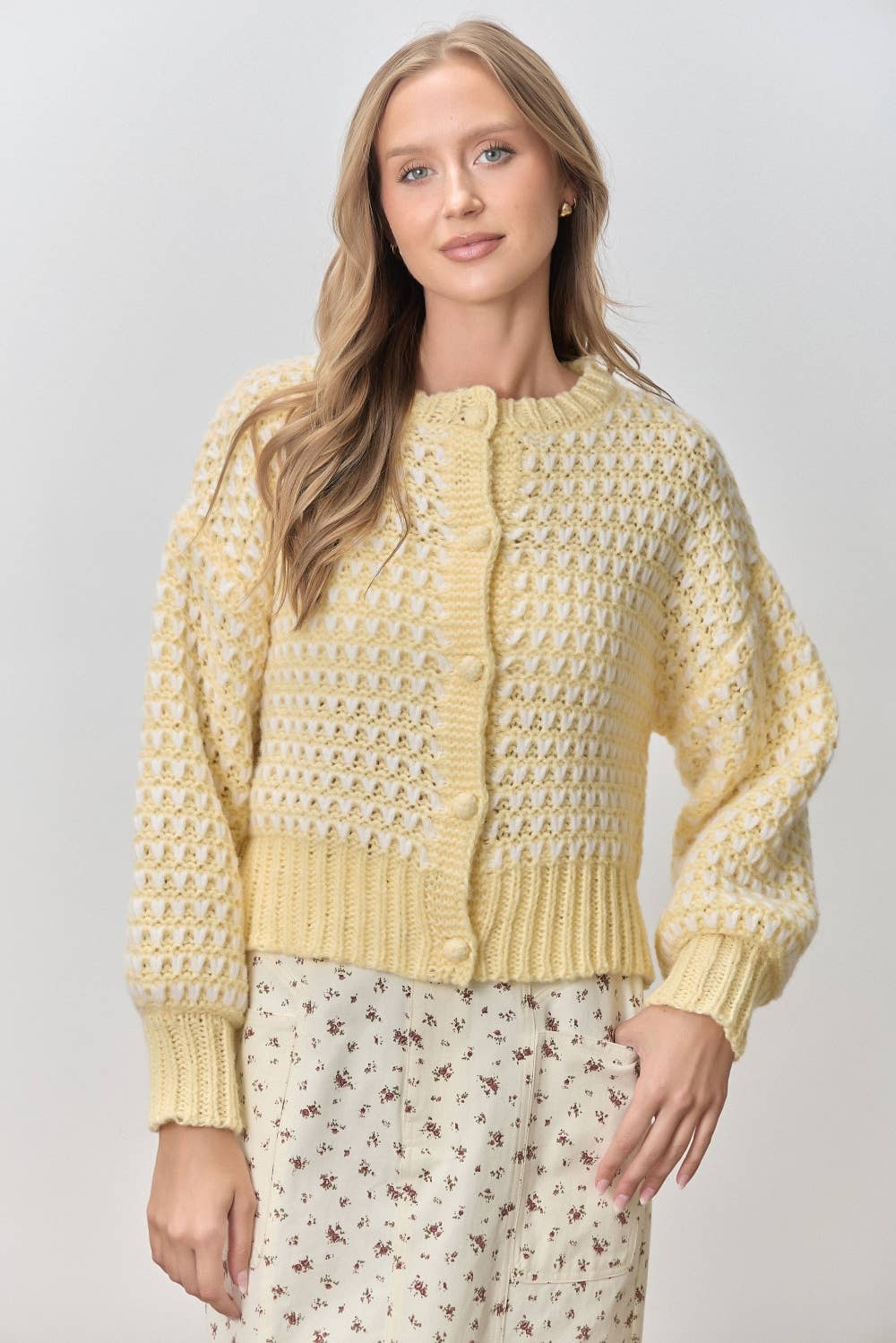 BUTTON UP CARDIGAN
