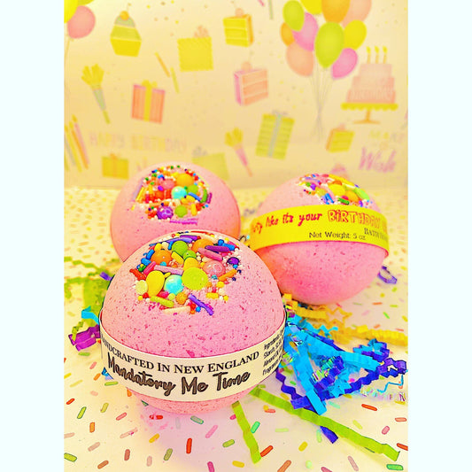 Birthday Cake Bath Bomb