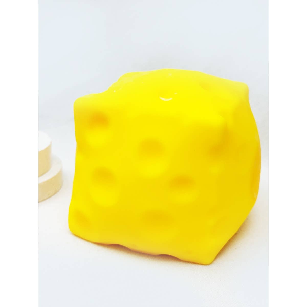 Viral Jumbo Cheese Squishy Toy