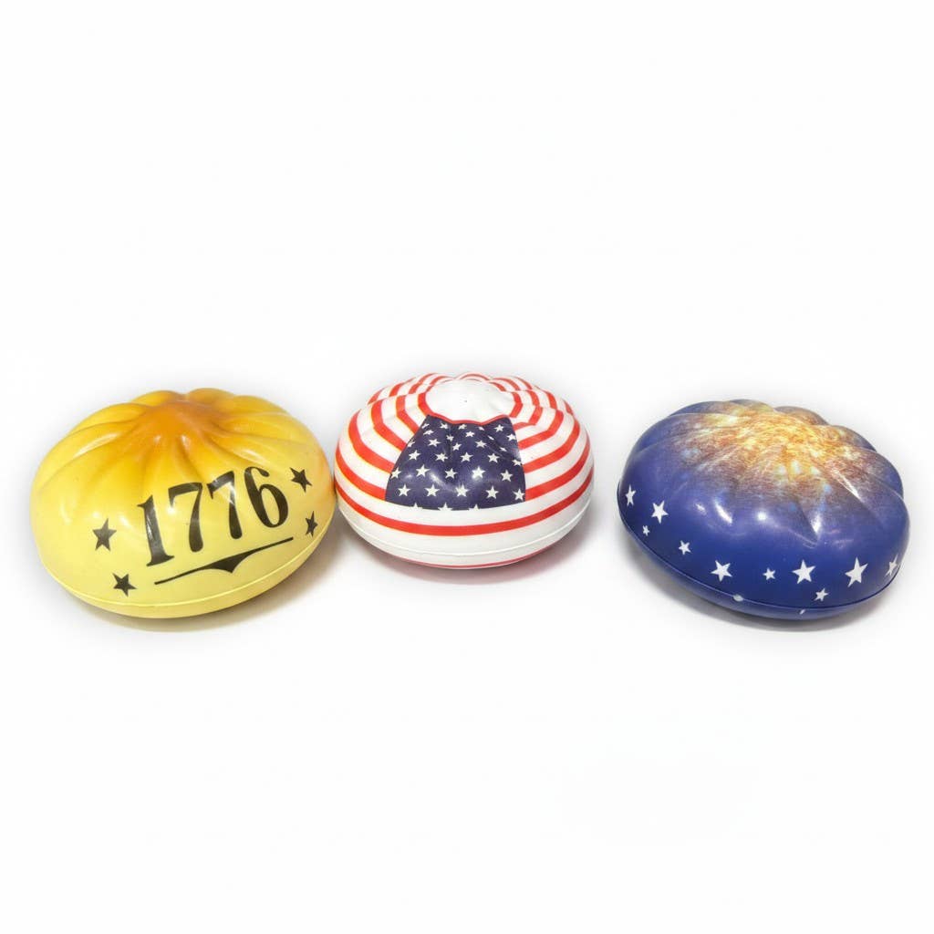 Limited Edition Liberty Dumplings –Americana Squishy 12ct