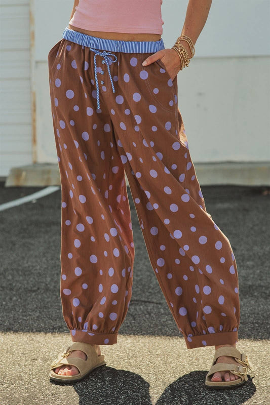Retro Candy Pop Polka Dot Pants