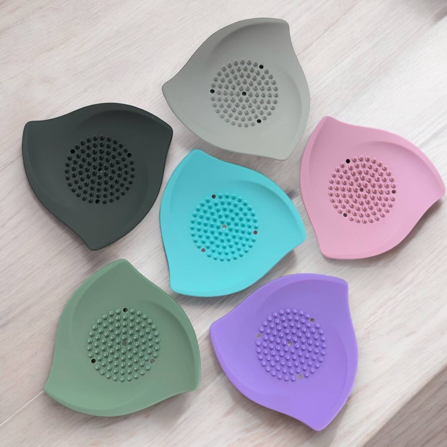 Shower Steamer Tray - Silicone Soap Tray