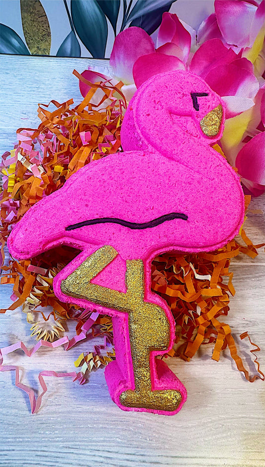 Pink Flamingo Summer Animal Bath Bomb