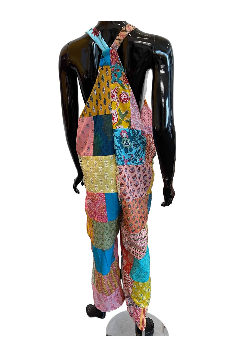 One size Multipatch Cotton Jumpsuit