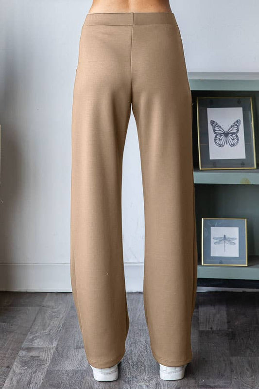 Taupe Slack Pants
