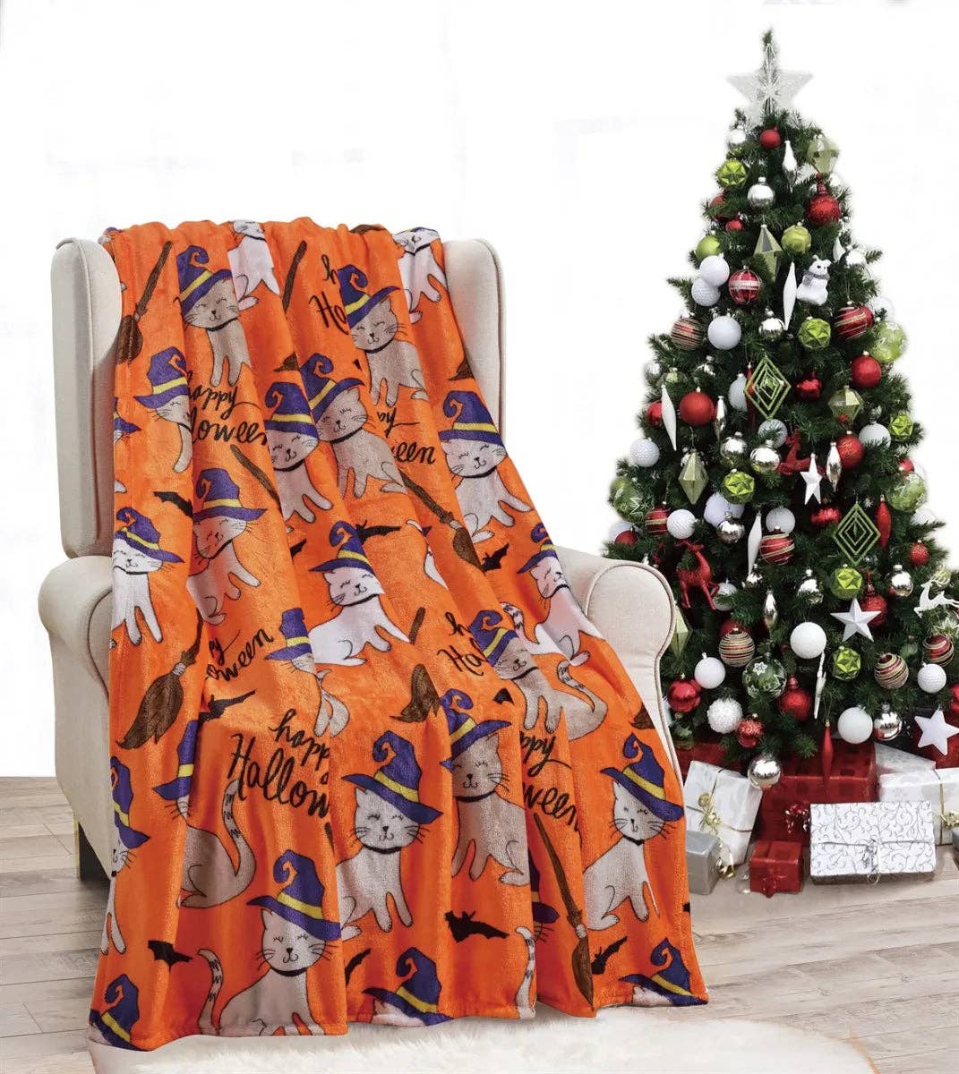 Halloween 50 X 60 Throw Blankets