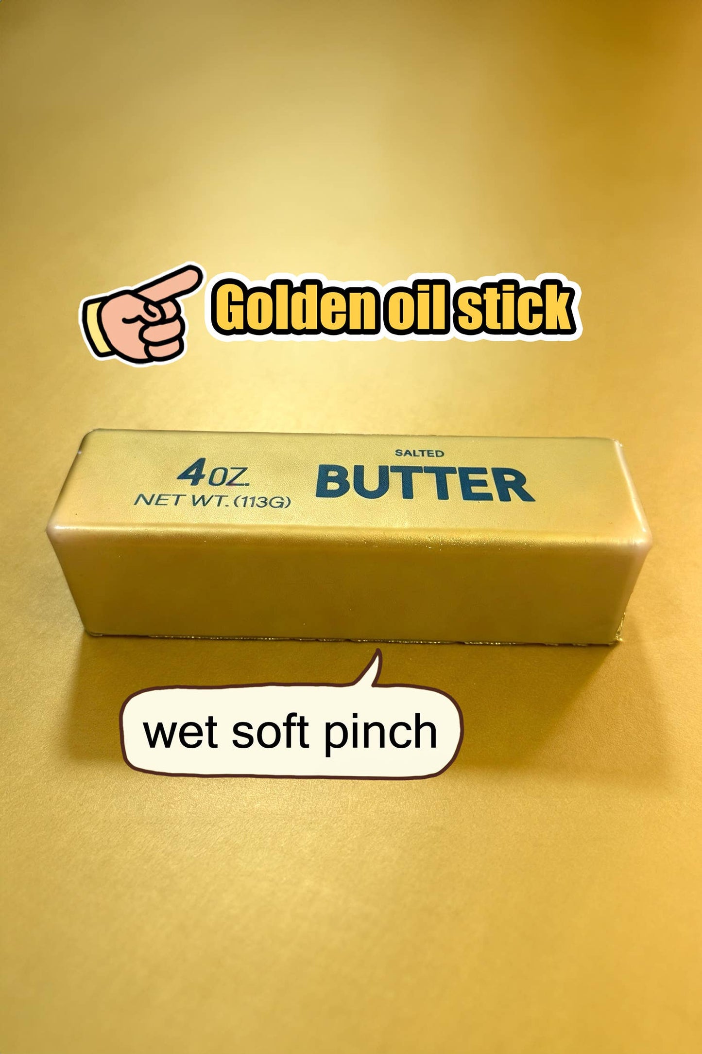 Slow Rising Stress Relief Sensory Butter Sticker Squishy