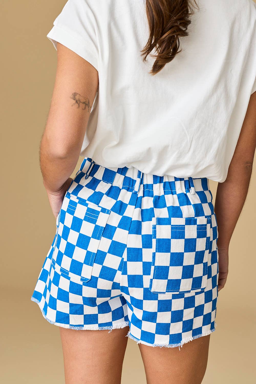 COLLEEN DENIM SHORTS