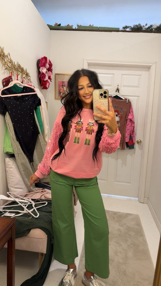 Sequins christmas sweatshirt