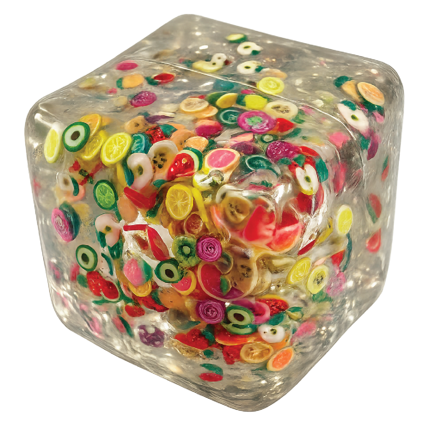 Fun Doh Squishy Charm Cube Fidget Toy Variety -