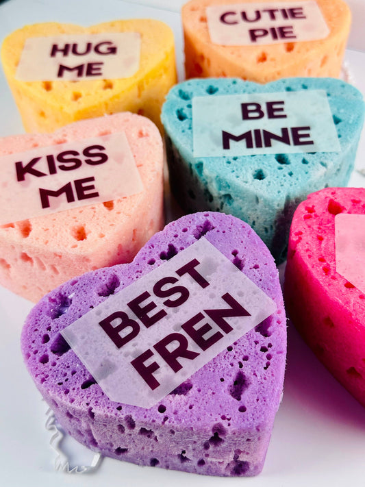 Valentine Bubble Sponge, Seasonal