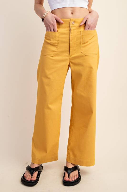 Ankle Cropped Summer Pants
