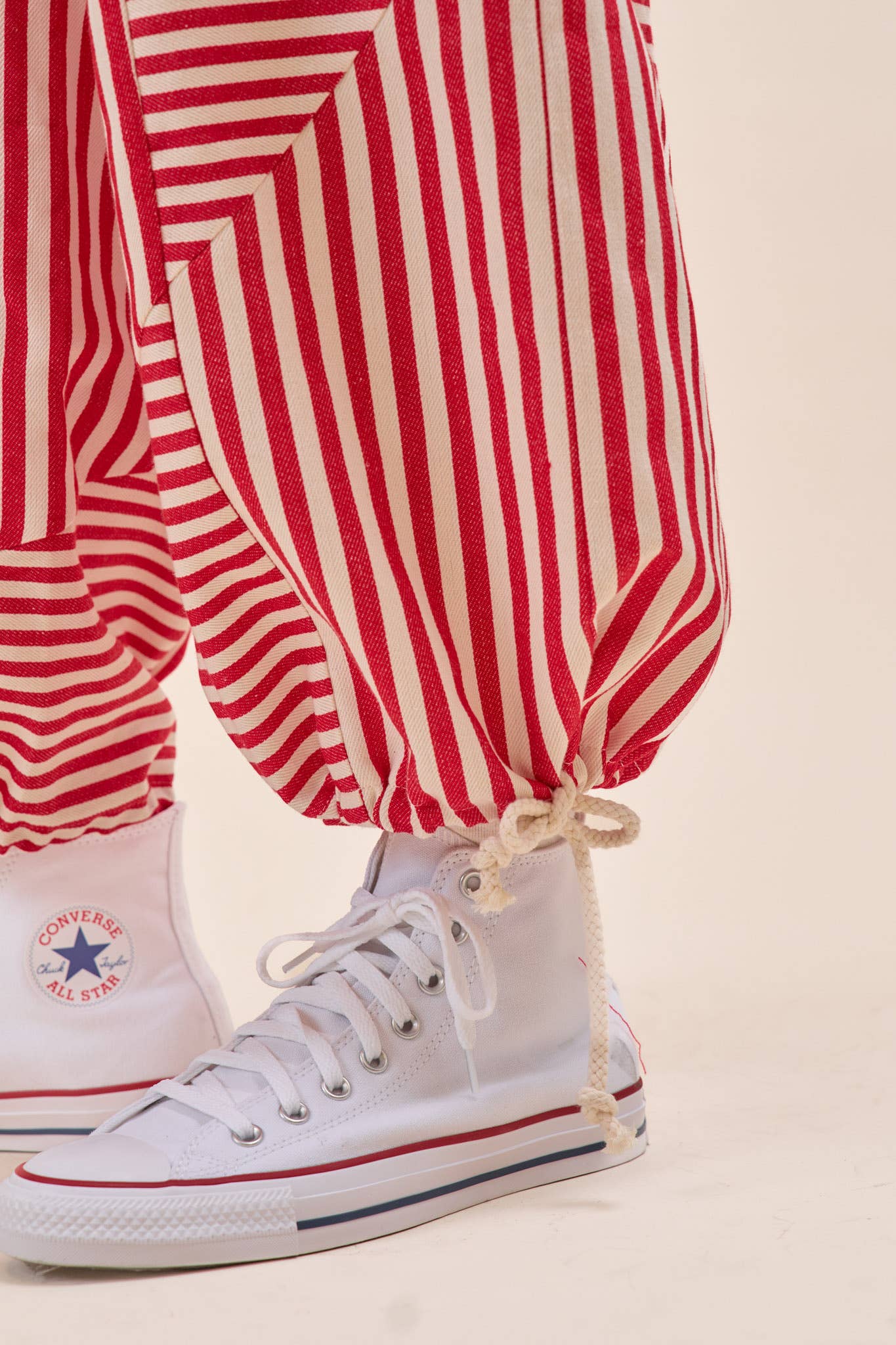 MIXED STRIPES PARACHUTE PANTS