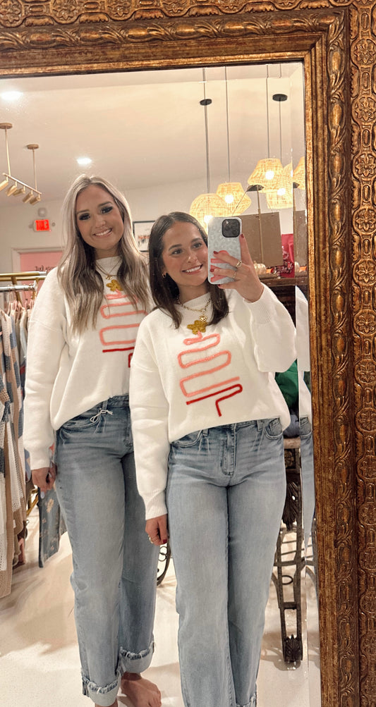 ChristmasTREE ACCENT SWEATER