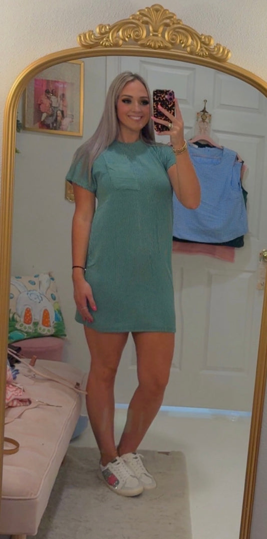Ribbed T-Shirt Dress