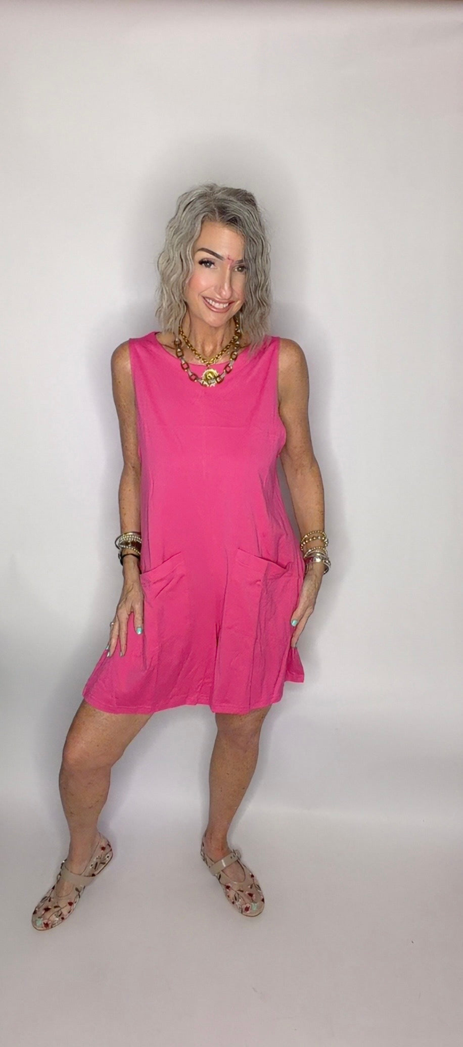 Sleeveless Casual Jumpsuit Shorts For Relaxed Style