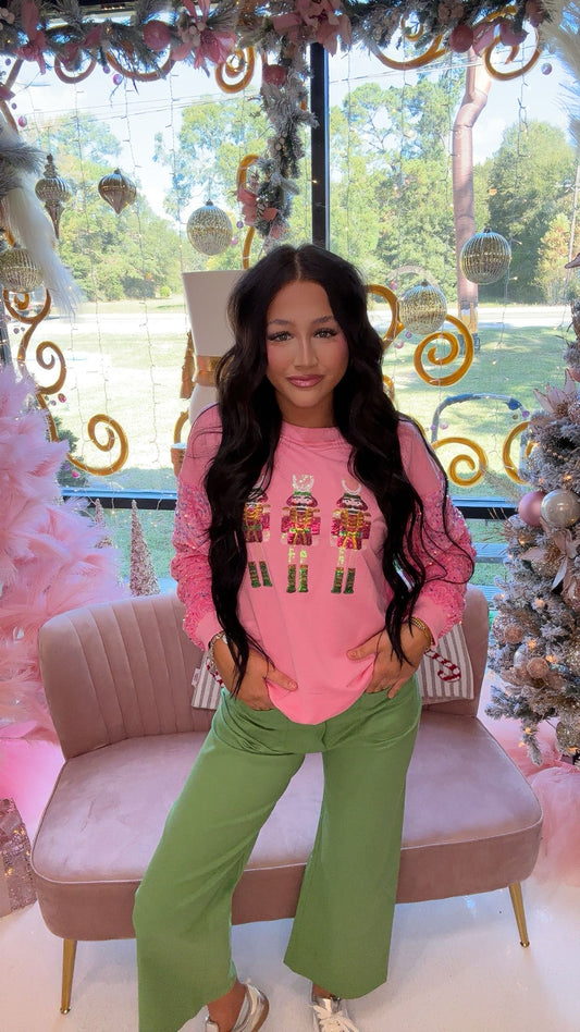 Sequins christmas sweatshirt