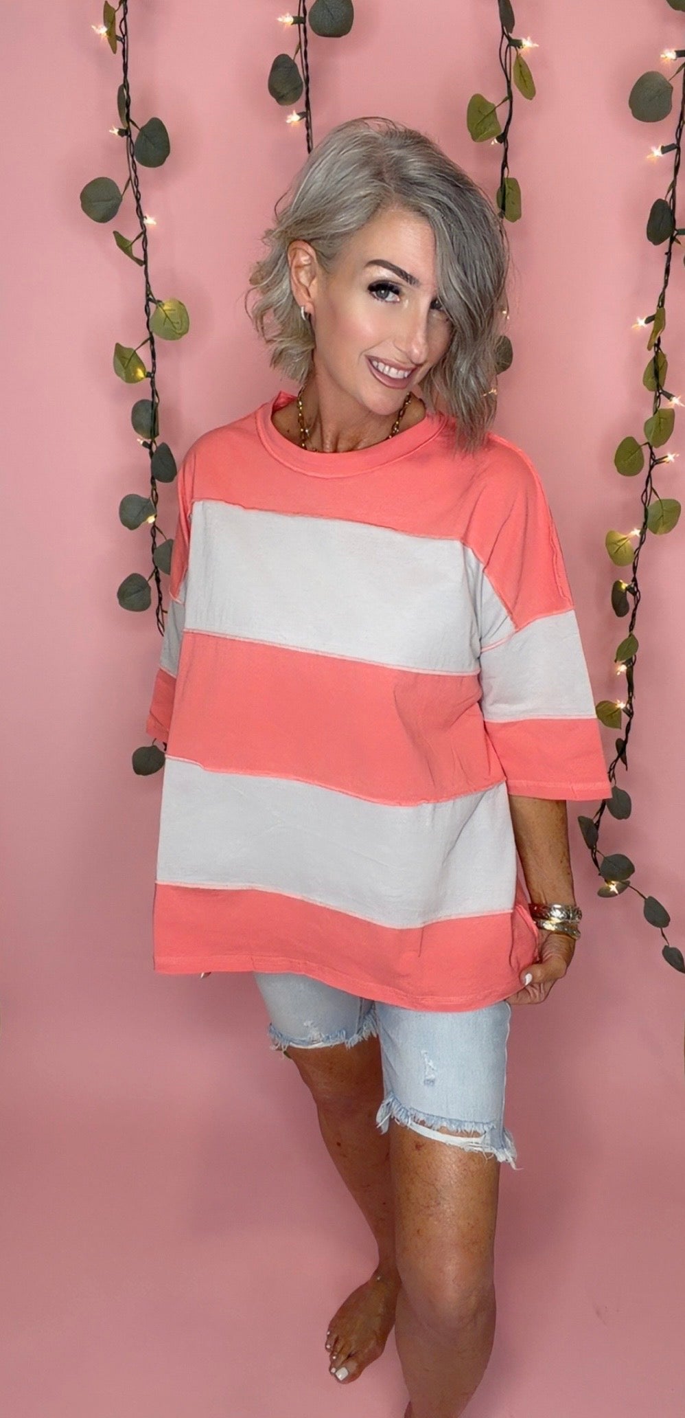 Polly Color Block Top