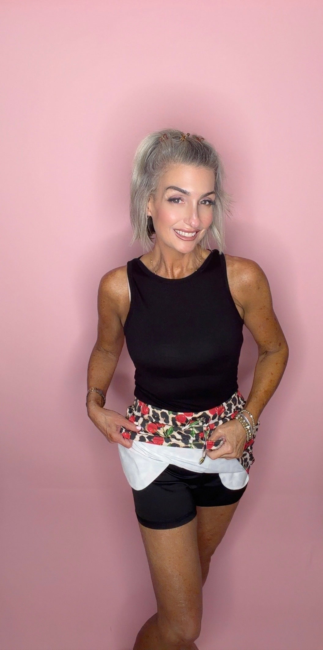 Cherries Gone Wild Skort