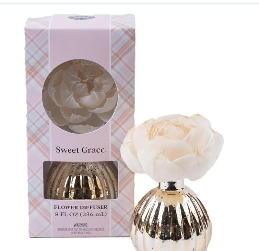 Sweet Grace Gold flower diffuser
