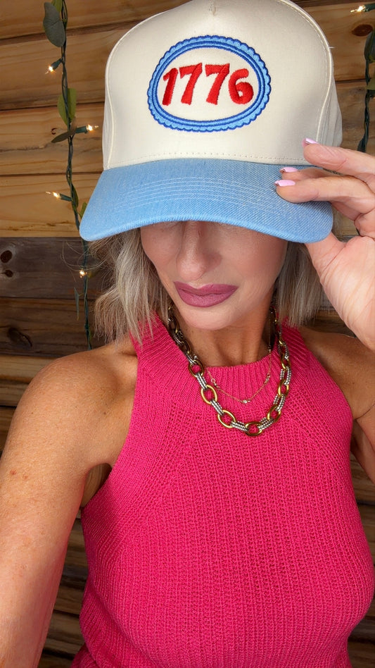 1776 Embroidered Hat