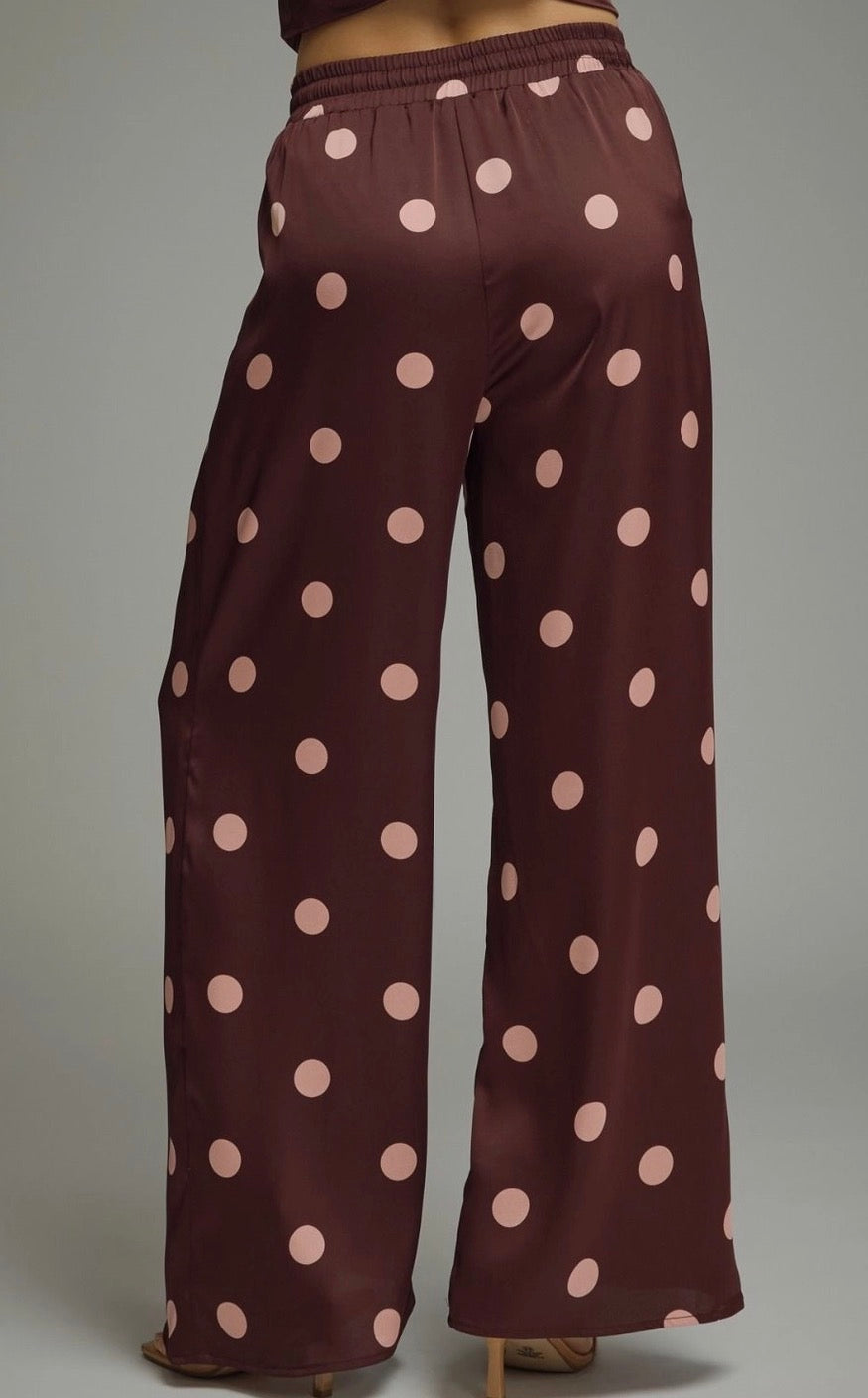 New Polka Dot Wide Leg Pants