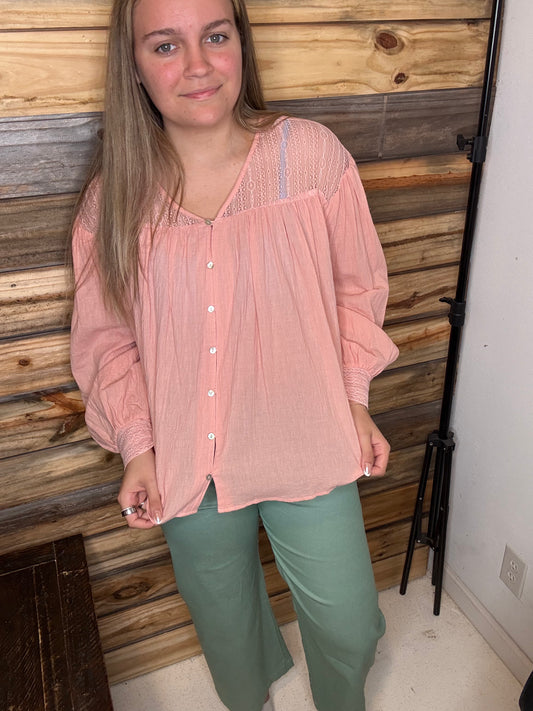Boho Peasant Blouse