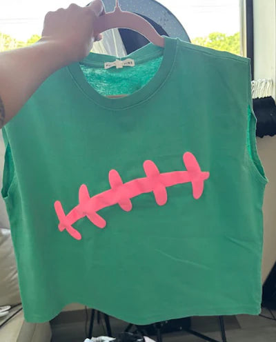 Poppy & Pine football tank