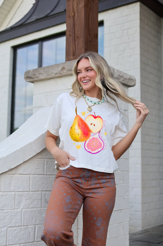 Poppy & Pine Brown Bandana Pants