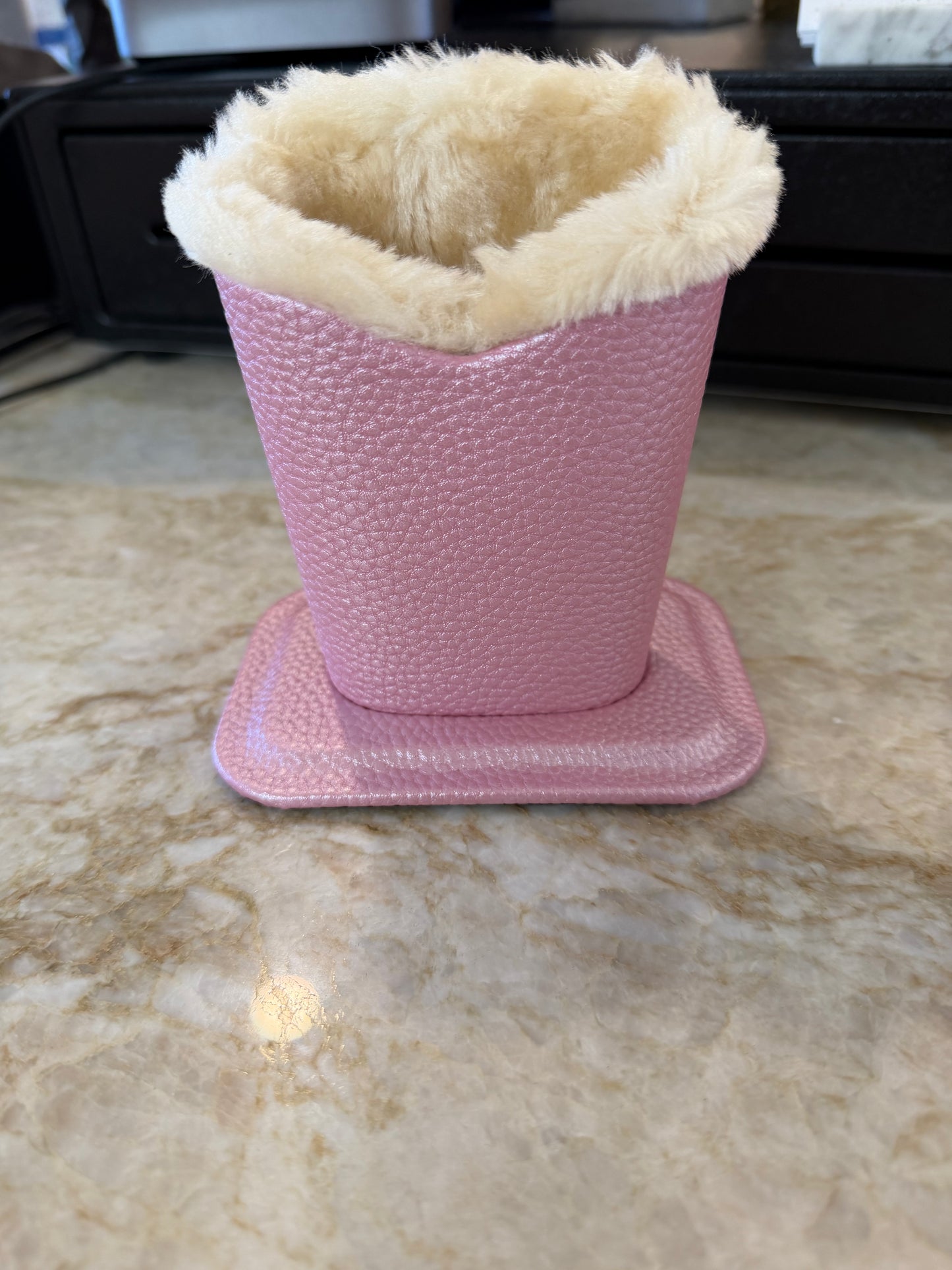 Eye glass stand up holder