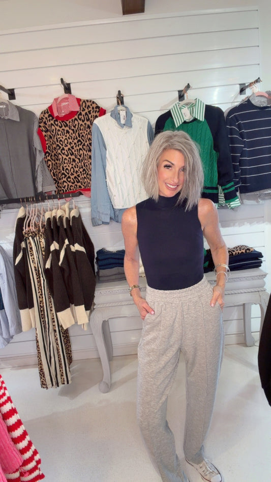 MODAL SCUBA PINTUCK PANT