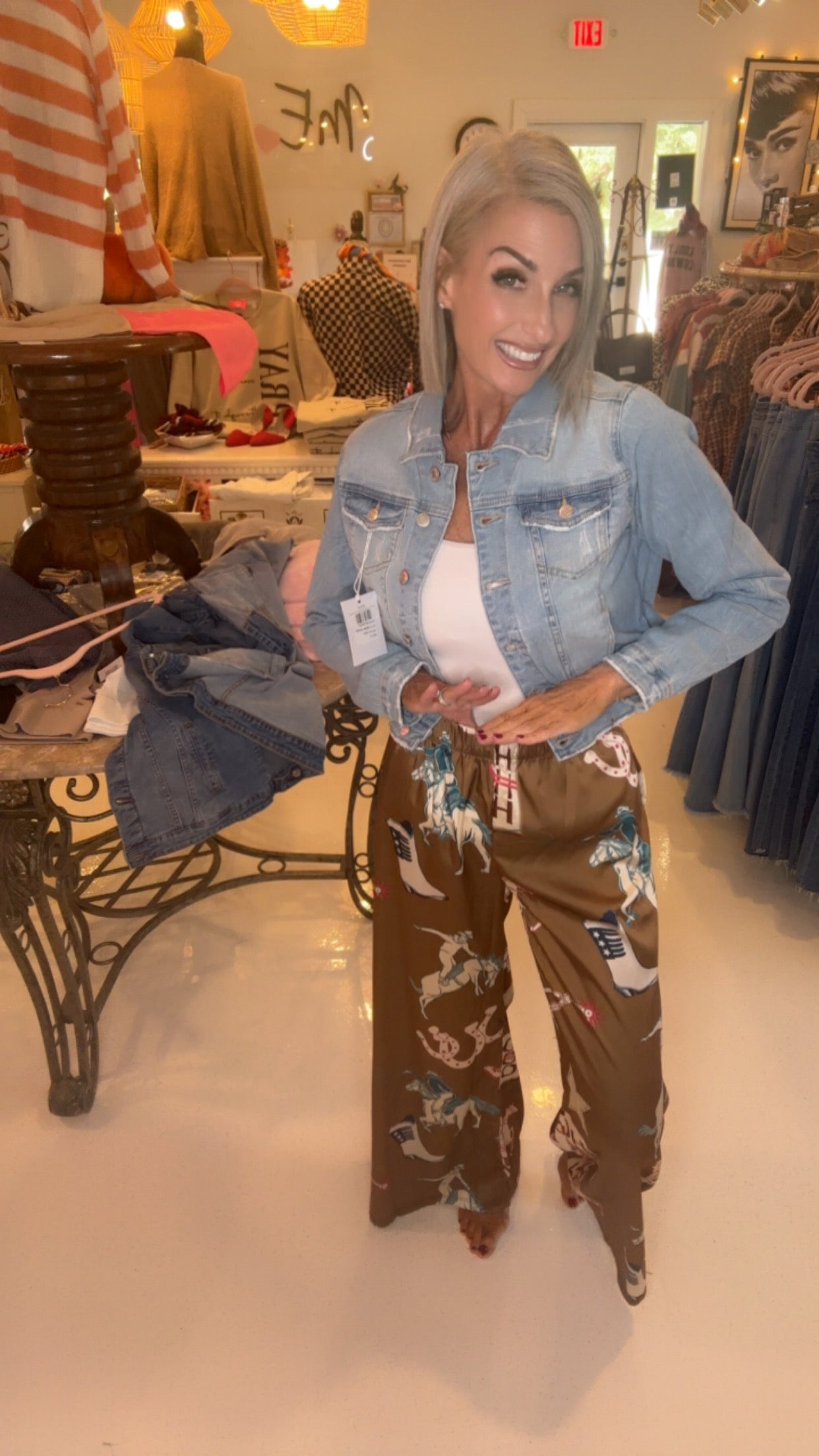COWBOY PARTY PANTS