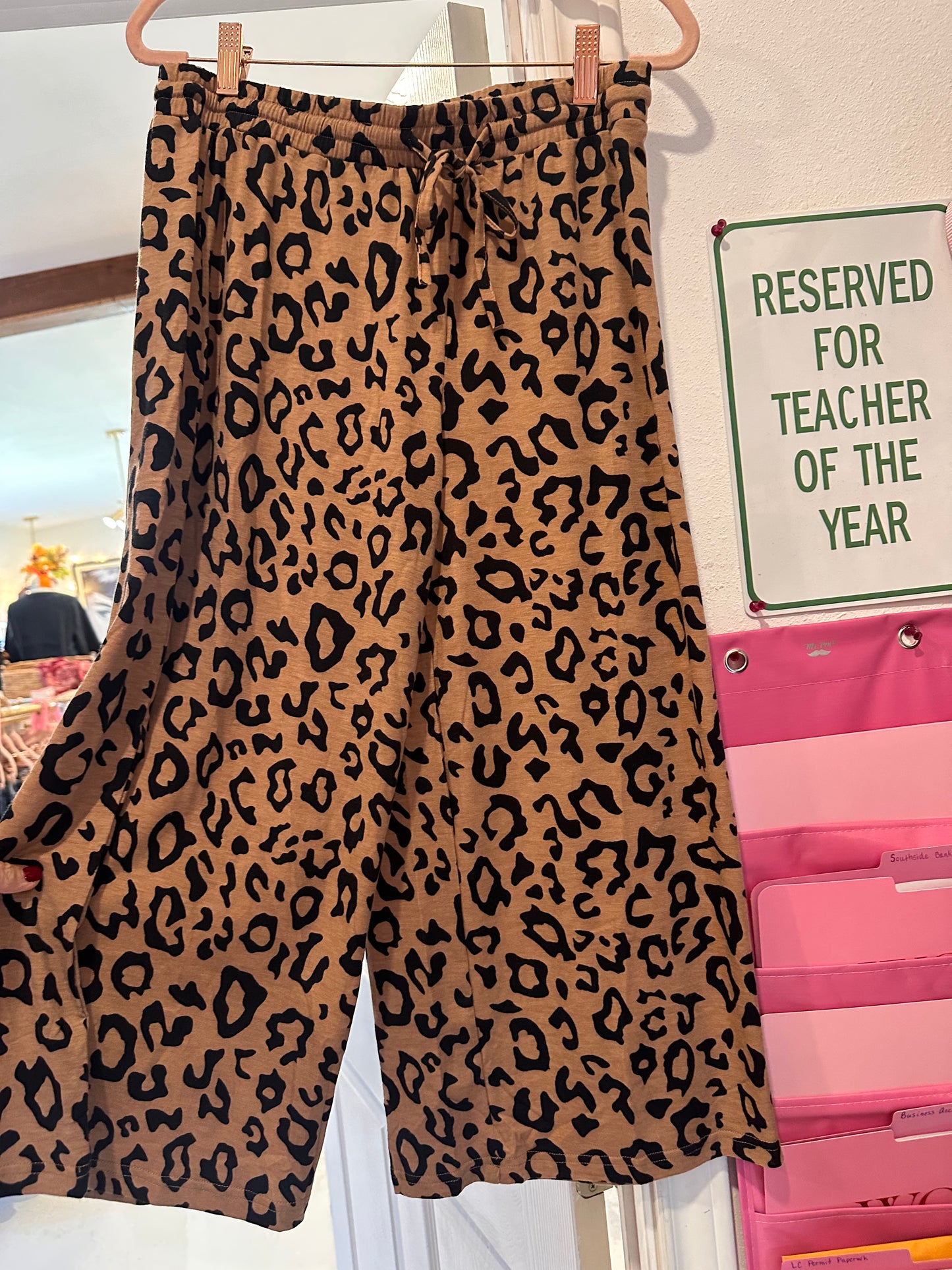 animal print goucho