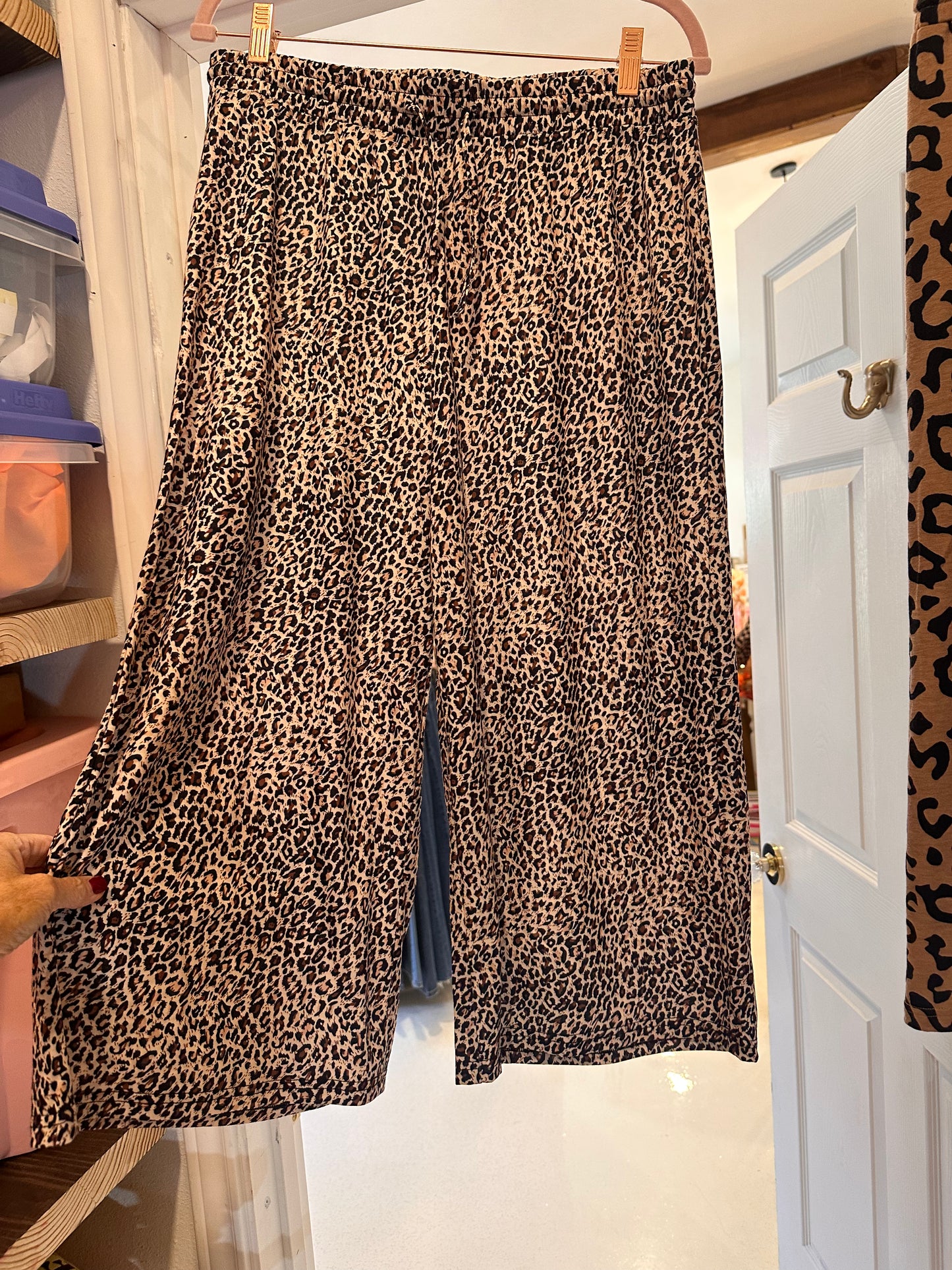 animal print goucho