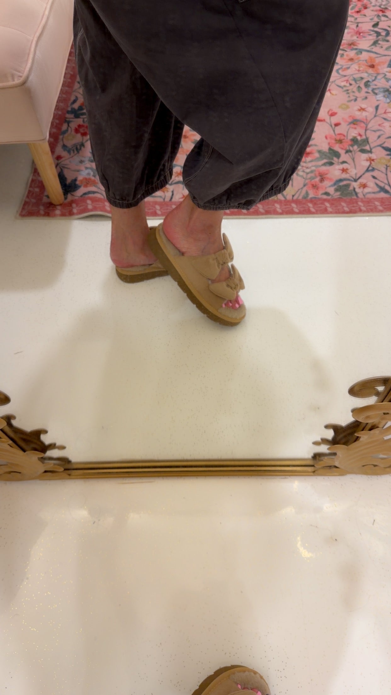 Corkys Airplane Mode Sand Faux Suede