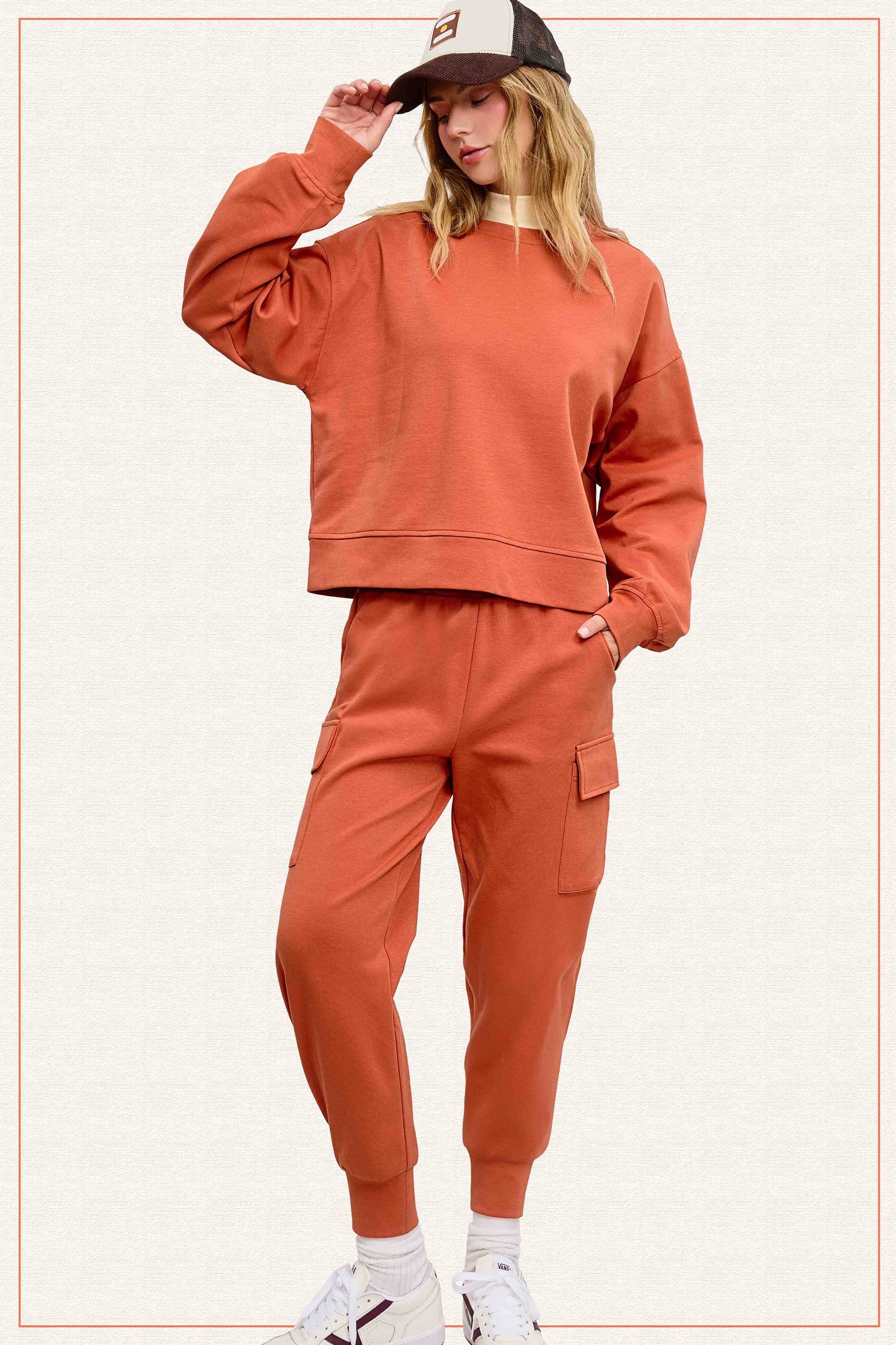 Comfy Loose Fit Sporty Everyday Activewear Set