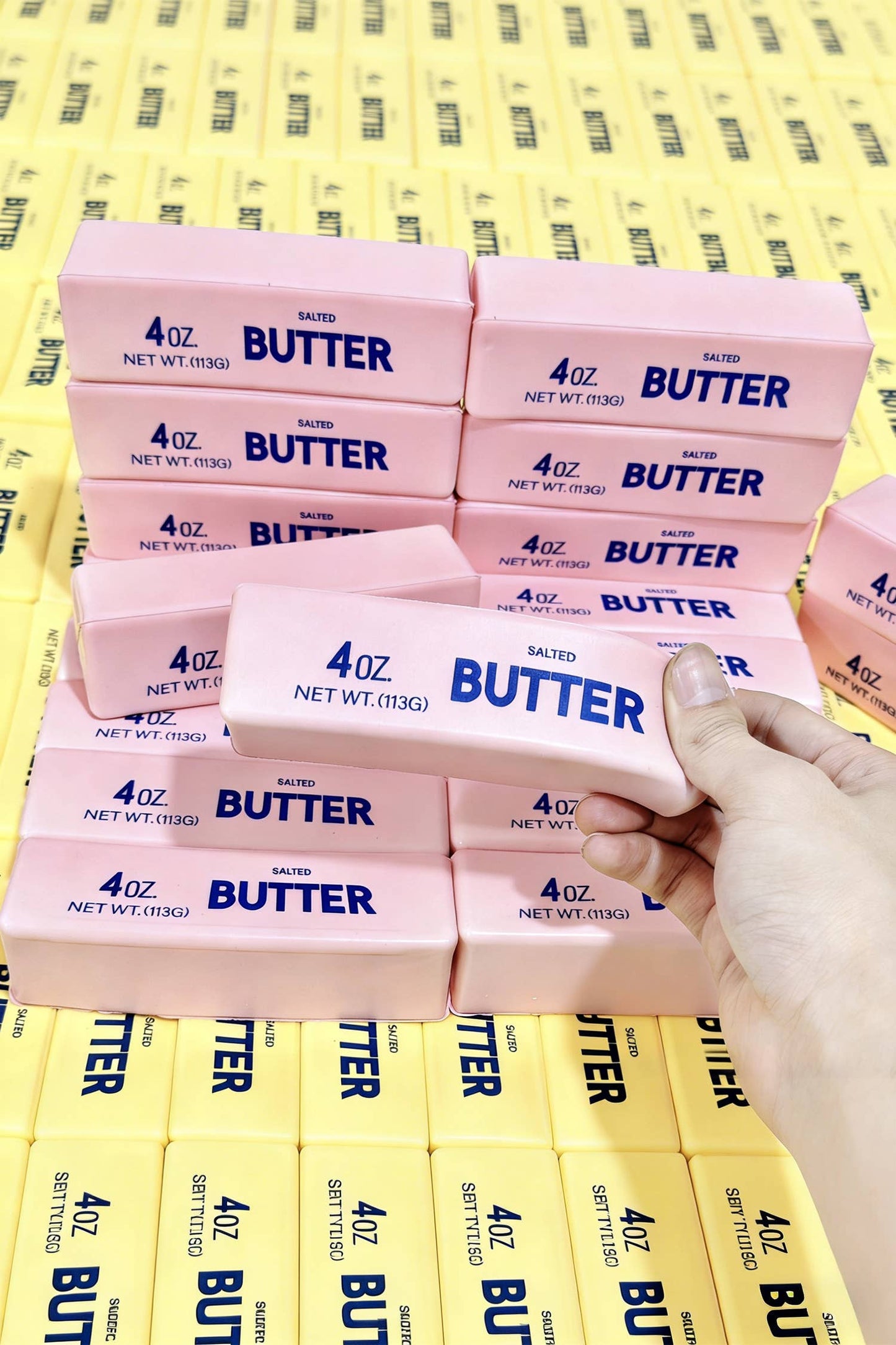 Slow Rising Stress Relief Sensory Butter Sticker Squishy