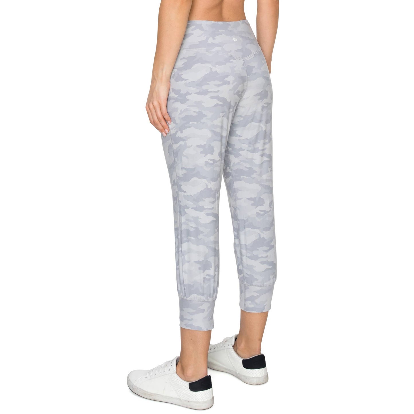 Slim Fit Activewear Capri Joggers with Hidden Back Pocket